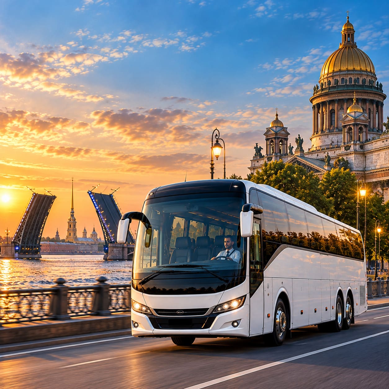 Автобус Санкт-Петербург - Луганск